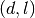 (d,l)